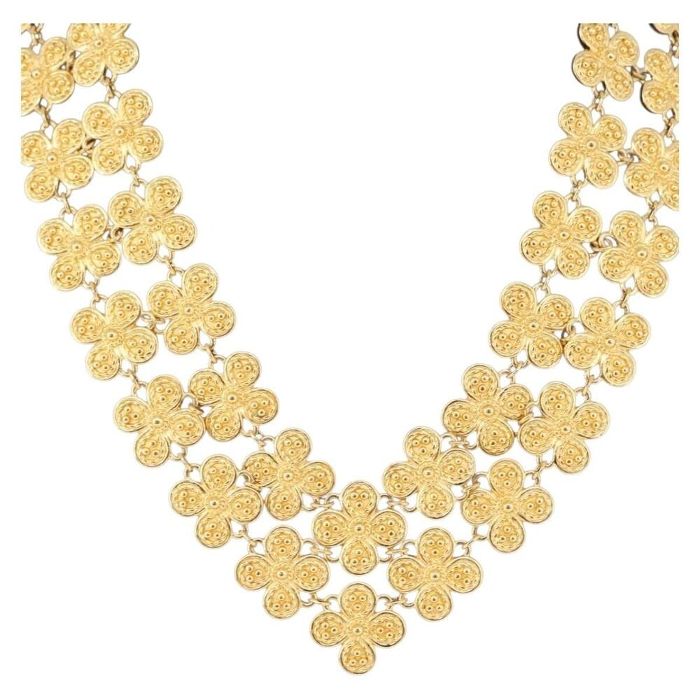 Dior Necklace Metal Gold Tone
